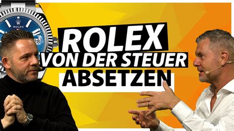 Steuertipps: Rolex von der Steuer absetzen 